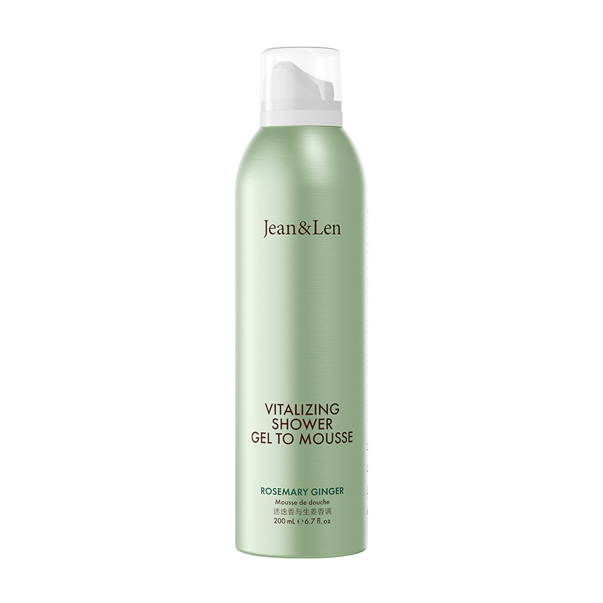 Shower Gel to Mousse Rosemary/Ginger, 200ml